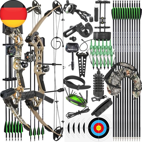Compoundbogen set jagdbogen - compoundbogen,