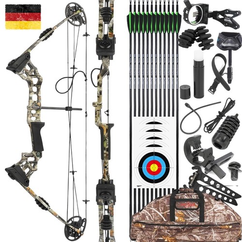 Compoundbogen carbonpfeile set - compoundbogen,