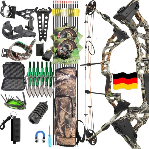 Compoundbogen set 70lbs - compoundbogen, 0-70lbs